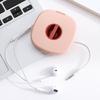 Cable Organizer Rotating Cable Winder Box Plastic Portable Wire Storage Case Phone Holder Mouse Wire Earphone Cord Storage