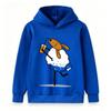 Kids Boys Girls Pullover Hoodie, Funny Cartoon Drunk Sheep Graphic Hooded Sweatshirt, Casual Soft Long Sleeve Top for Daily Wear Party Holiday Gift fo