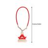 1/12 Dollhouse Mini Christmas Tree Pendant Dollhouse Xmas Scene Hanging Decoration Dolls House Accessories Pretend Play Toys