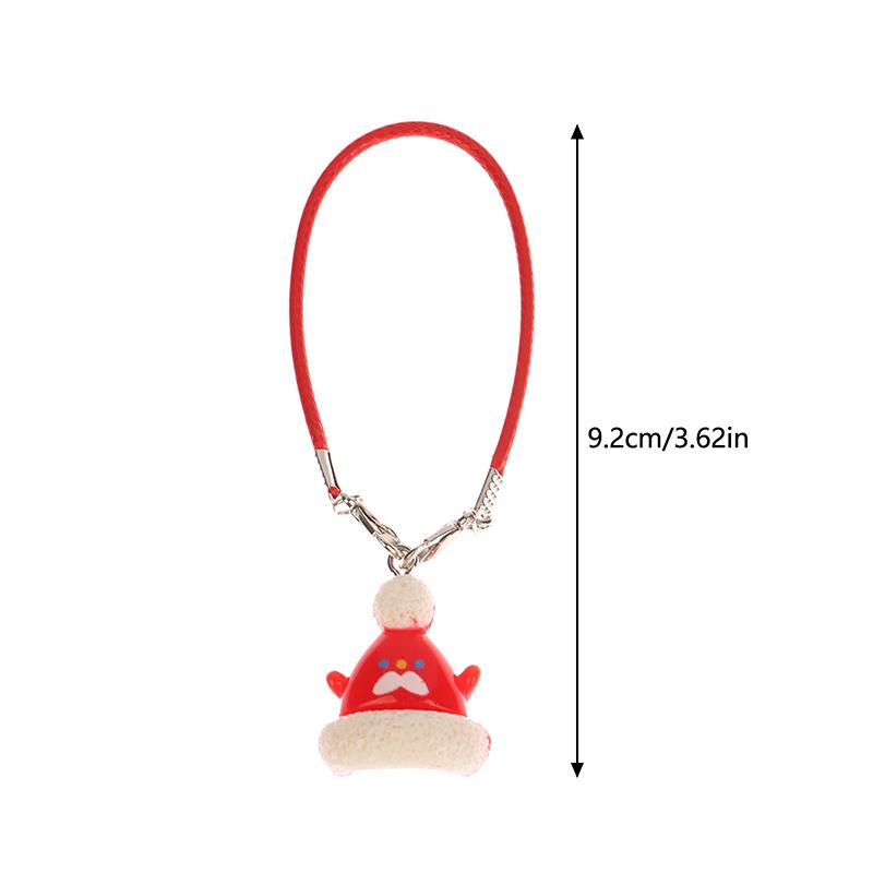 1/12 Dollhouse Mini Christmas Tree Pendant Dollhouse Xmas Scene Hanging Decoration Dolls House Accessories Pretend Play Toys