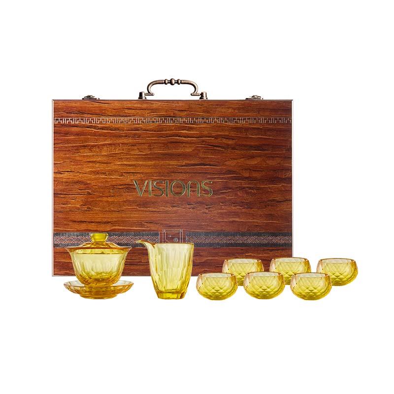 

VISIONS Corning Crystal Tea Set