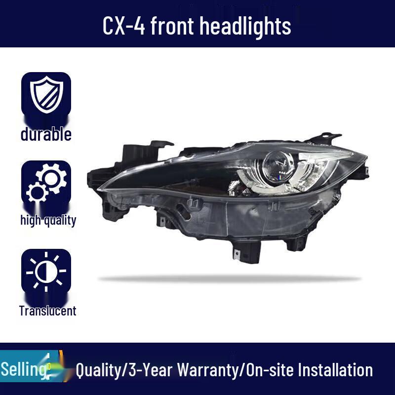 Mazda CX-4 High Beam Headlight Cover & Housing Assembly
