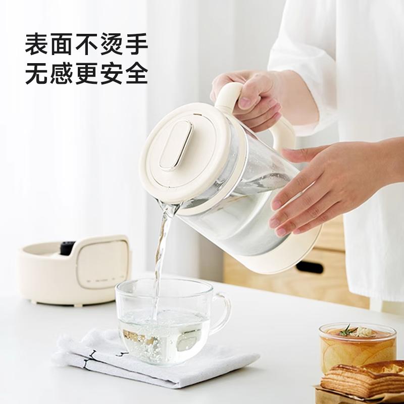 Konka Titanium Teapot, Teapot, Thermostatic Pot, 1L Household Health Pot, Double Layer Hollow Soft Sound Structure, Light Sound Stewing