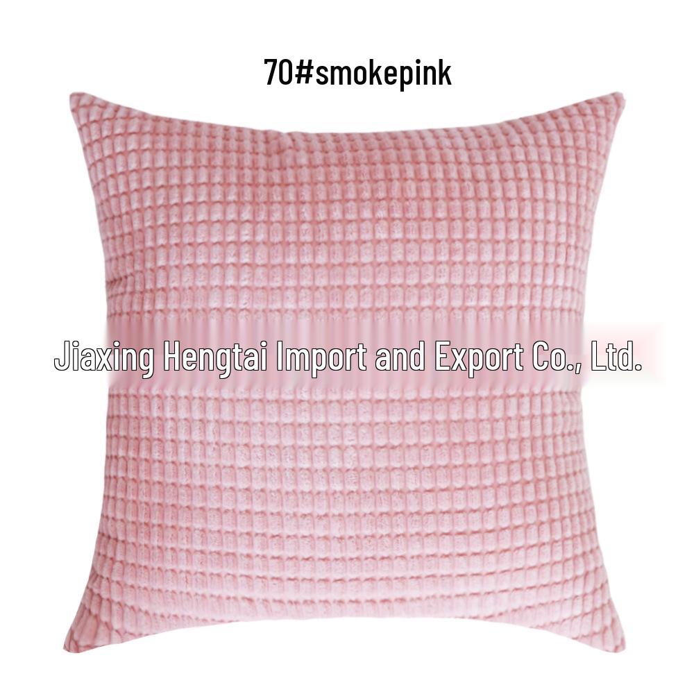 Corduroy Plush Velvet Sofa Throw Pillow Cover Cushion Cover