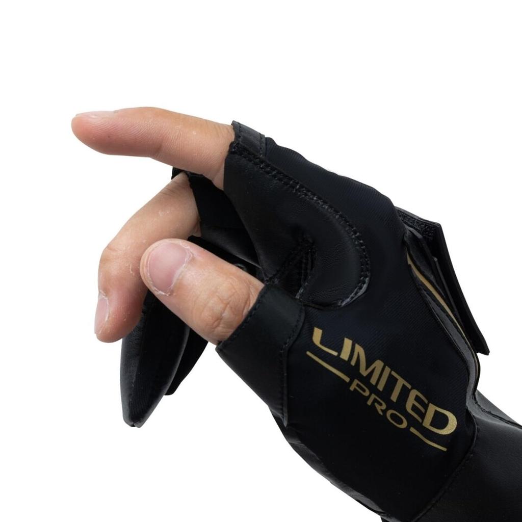 Shimano Limited Pro High Grip Magnet Gloves 3-Finger Cut GL-180Z Black L