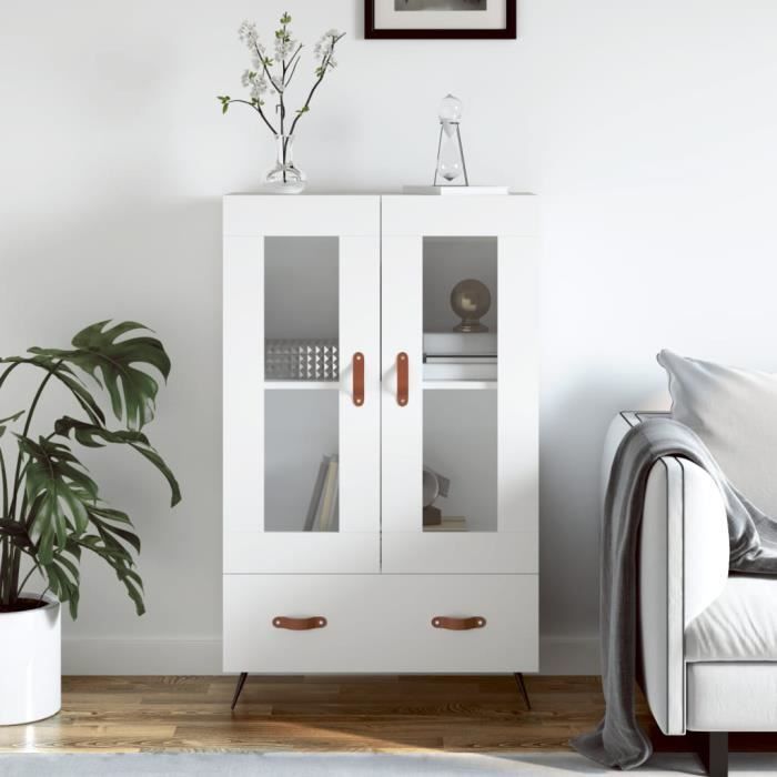 VidaXL Highboard White 69.5x31x115 Cm Engineered Wood 828268