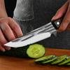 Kitchen Boning Knife Forged Meat Cleaver Butcher Knife with Wood Handle Peeling Cutter Fishing Utility Knife with Gift Sheath