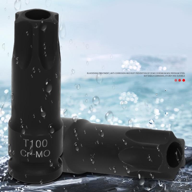T100 Hollow Star Impact Socket for M133/M157 Camshaft Pulley Position Correction In Engine Repair Applications