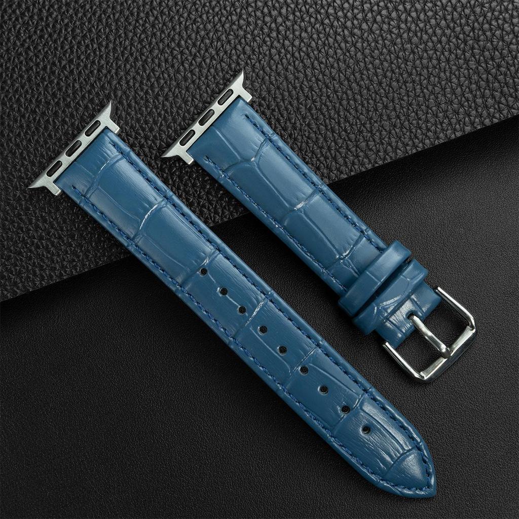 Leather Band Strap for Apple Watch Band Ultra 3 49mm 11 10 42mm 46mm 9 8 7 45mm 41mm High Quality for IWatch 6 SE 5 4 44mm 40MM