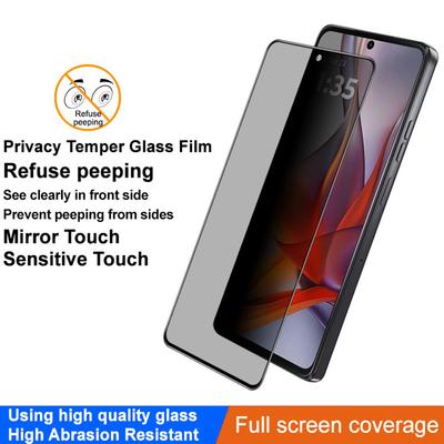 IMAK For Motorola Moto G75 5G Anti Peep Tempered Glass Screen Protector Full Coverage