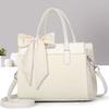Stylish Pu Crossbody Bag With Inner Pockets For Work And Outings