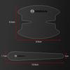 8Pcs Transparent Car Door Handle Bowl Anti Scratch Protective 3D Sticker For Nissan Nismo DAYZ Livina Roox Sentra Altima Cube Micra Note Skyline
