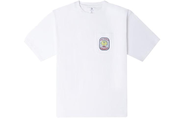 Converse FRUIT PATCH POCKET T Shirt Men s White 10024756-A02 XL