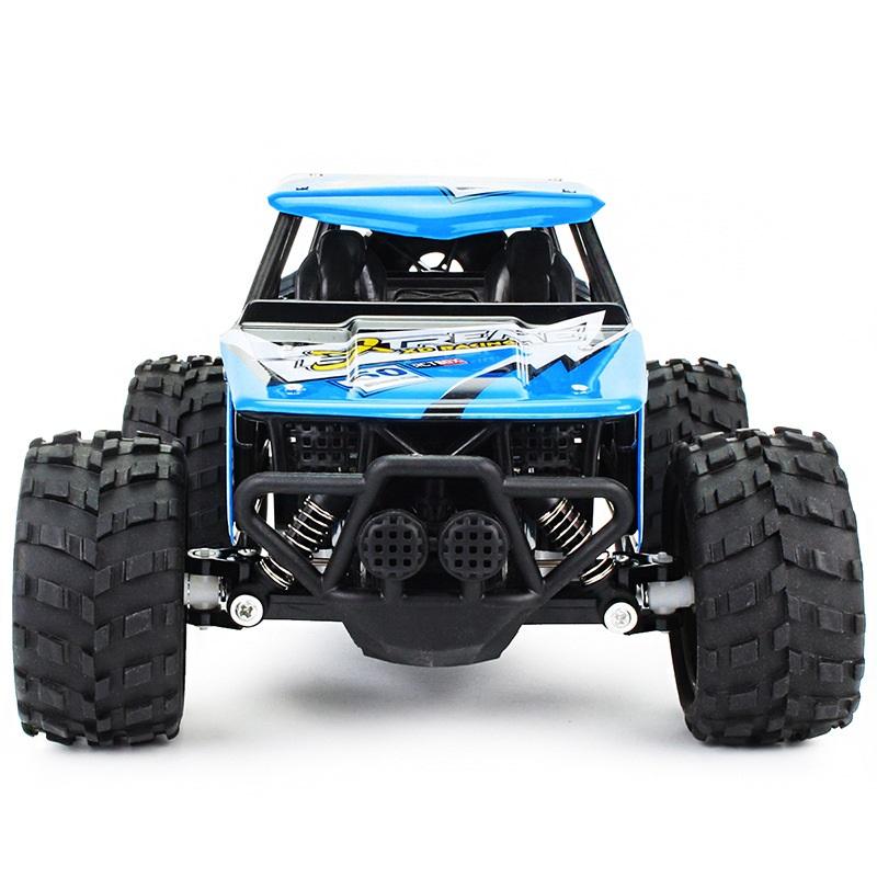 1:18 2.4G RC Short Course Truck, 20km/h High Speed with Deep Tread Tires & Spare Wheel, Kids Off-Road Toy