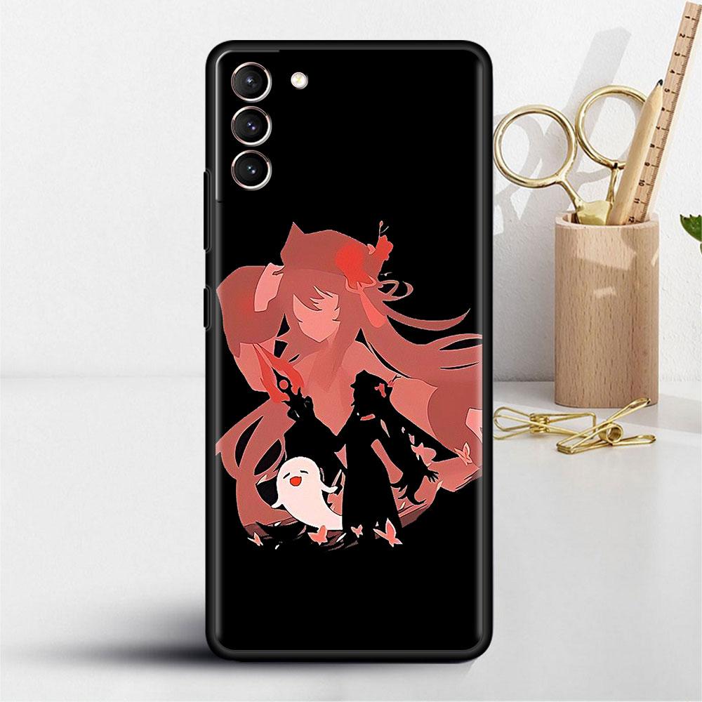 

Аниме Genshin Impact Мягкий чехол для Samsung Galaxy S22 S20 FE S21 S10 S9 Plus S8 Note 20 Ultra 10 Lite Чехол для телефона Samsung Note 9