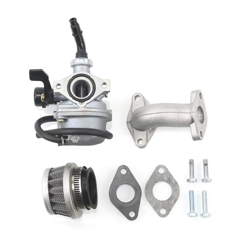 ATV Carburetor PZ19 with Fuel Filter and Air Filter for 70cc 80cc 90cc 110cc ATV Dirt Pit Bike