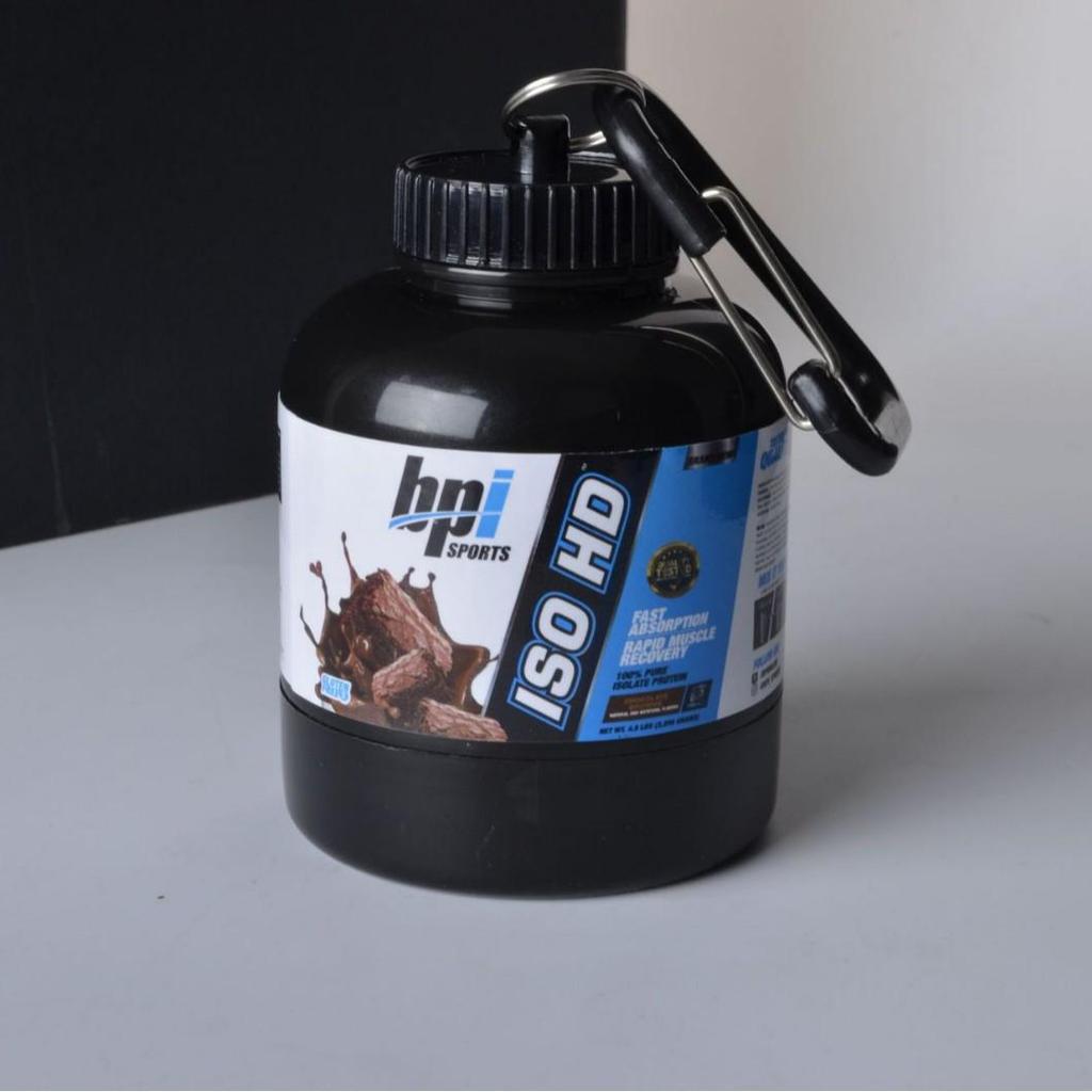 Tragbarer Proteinpulver-Spender: Kompakte Fitnessflasche aus PP-Material