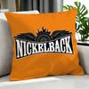 Rock Nickelback Cushion Cover Cushion Cover Set 4Pcs 50X50 45X45 40X40 Pillowcase Decorative Sofa Home Decor