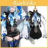 Exquisite Genshin Impact Eula Cosplay Costume Pu Bodysuit Set For Halloween And Christmas