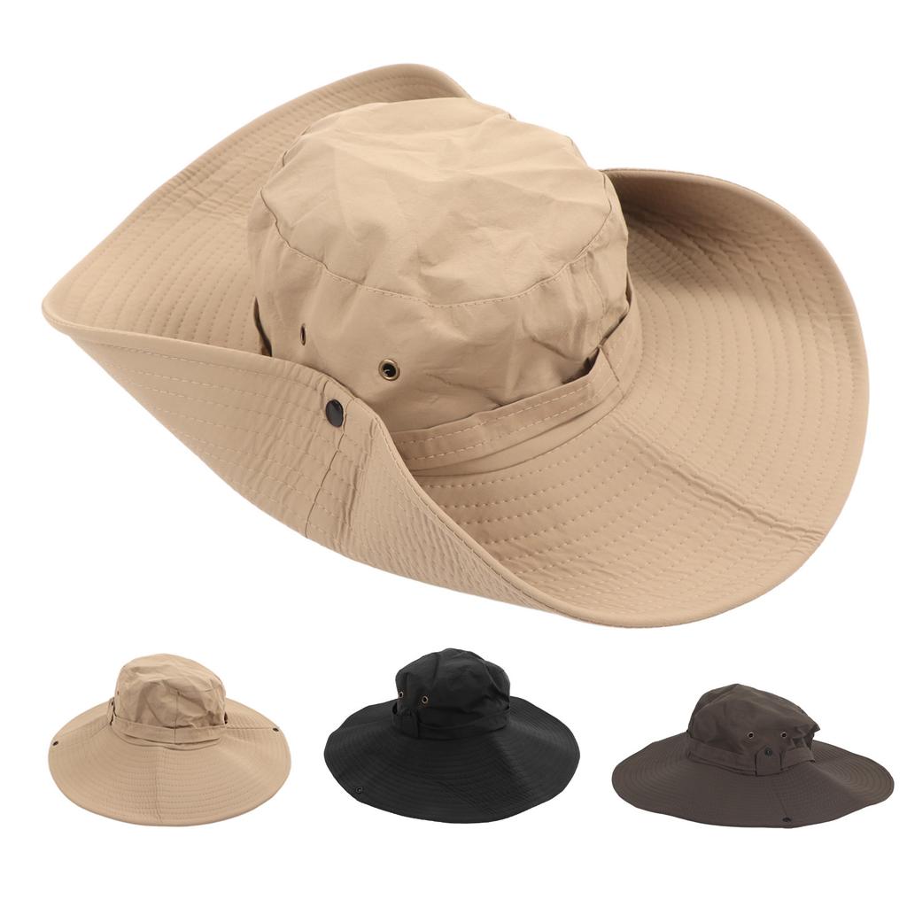 Fishing Hat Over UPF 50 UV Protection Adjustable Waterproof Versatile Wide Brim Bucket Hat for Outdo