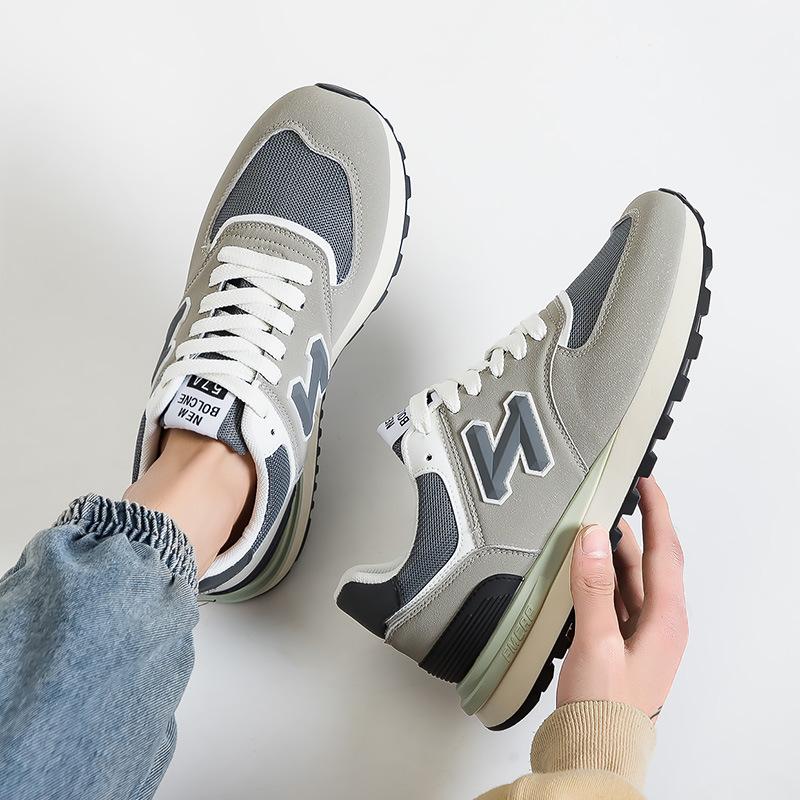 Retro Fashion Couple Sports Shoes Versatile American Street Jogging Shoes Casual Shoes Forrest Gump Dad Shoes Men's F8856