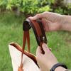 Leder-Schulterhandtasche auf Lager mit Anti-Strain-Polster und austauschbarem Riemen