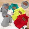 Winter Warm Mode Hund Hoodies Haustierkleidung für kleine Hunde Einfarbige Welpen Sweatshirts Weiche Katzen Pullover Chihuahua Haustier Hoodies