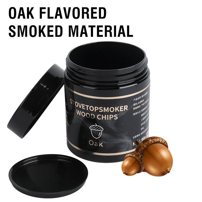 Handheld Smoker Wood Chips - Apple, Walnut, Cherry, Oak Flavors for Molecular Cuisine