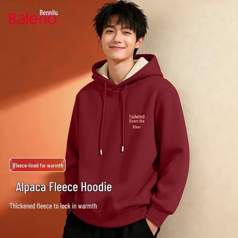 Baleno Men s Fleece-Lined Hooded Sweatshirt 3XL