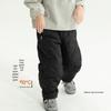 Kids' Quilted Winter Pants: Thick Warm Cotton, Cold Resistant, Casual and Lightweight