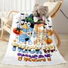 Bluey Family Adventure Blanket Soft & Cozy Perfect for Sofa Picnics Chair All-Season Use Digital Print Unique Gift for Family and Friends Camping