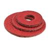 High-Temperature Red Bakelite Insulating Washer – Round Flat Shock-Absorbing Screw Fastener