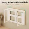 Punch Free Wall Router Bracket Self Adhesive Durable Shelf for WiFi Routers TV Set Top Boxes Living Room Decor