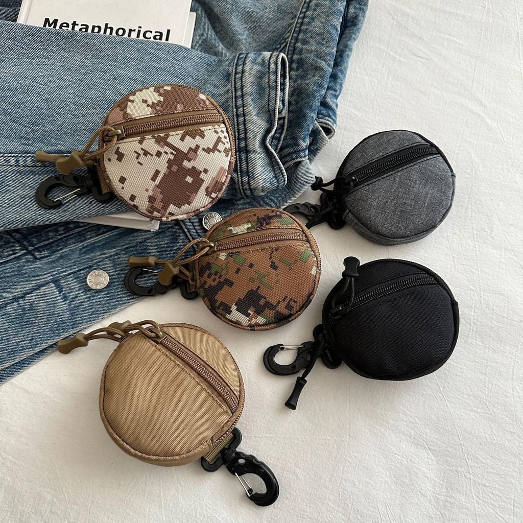 Outdoor Sports Key Bag Waist Hanging Change Mini Storage Tactics  Accessories Car Key Zipper Protection