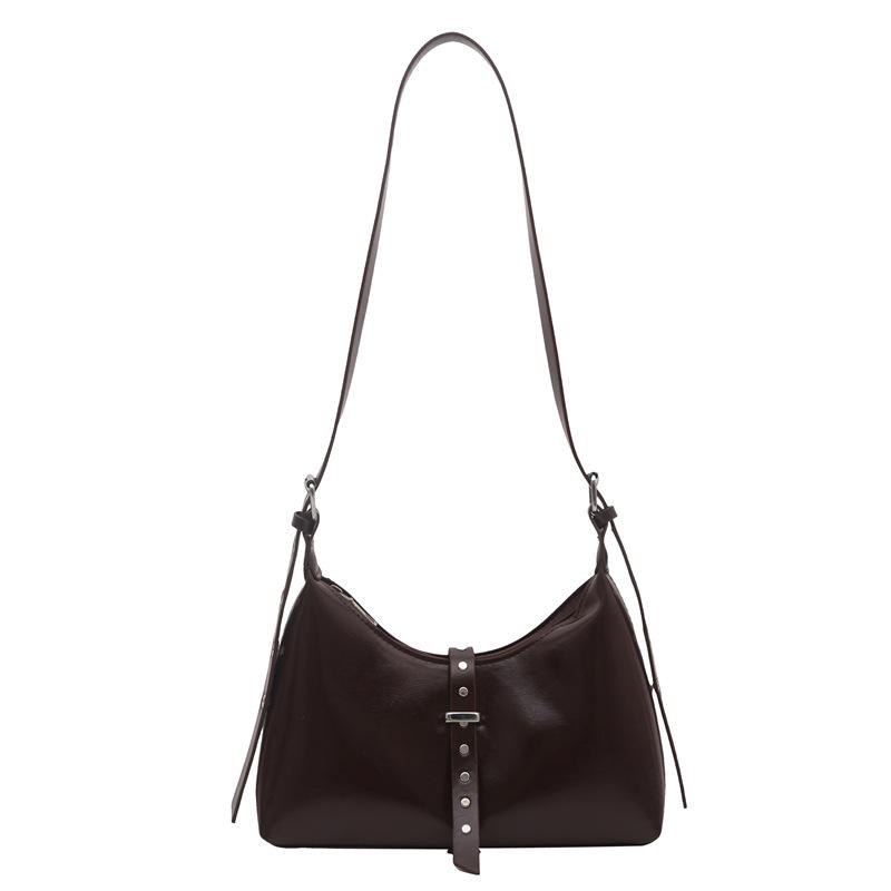 

Autumn and winter new niche texture dumpling bag retro casual commuting underarm handbag shoulder bag