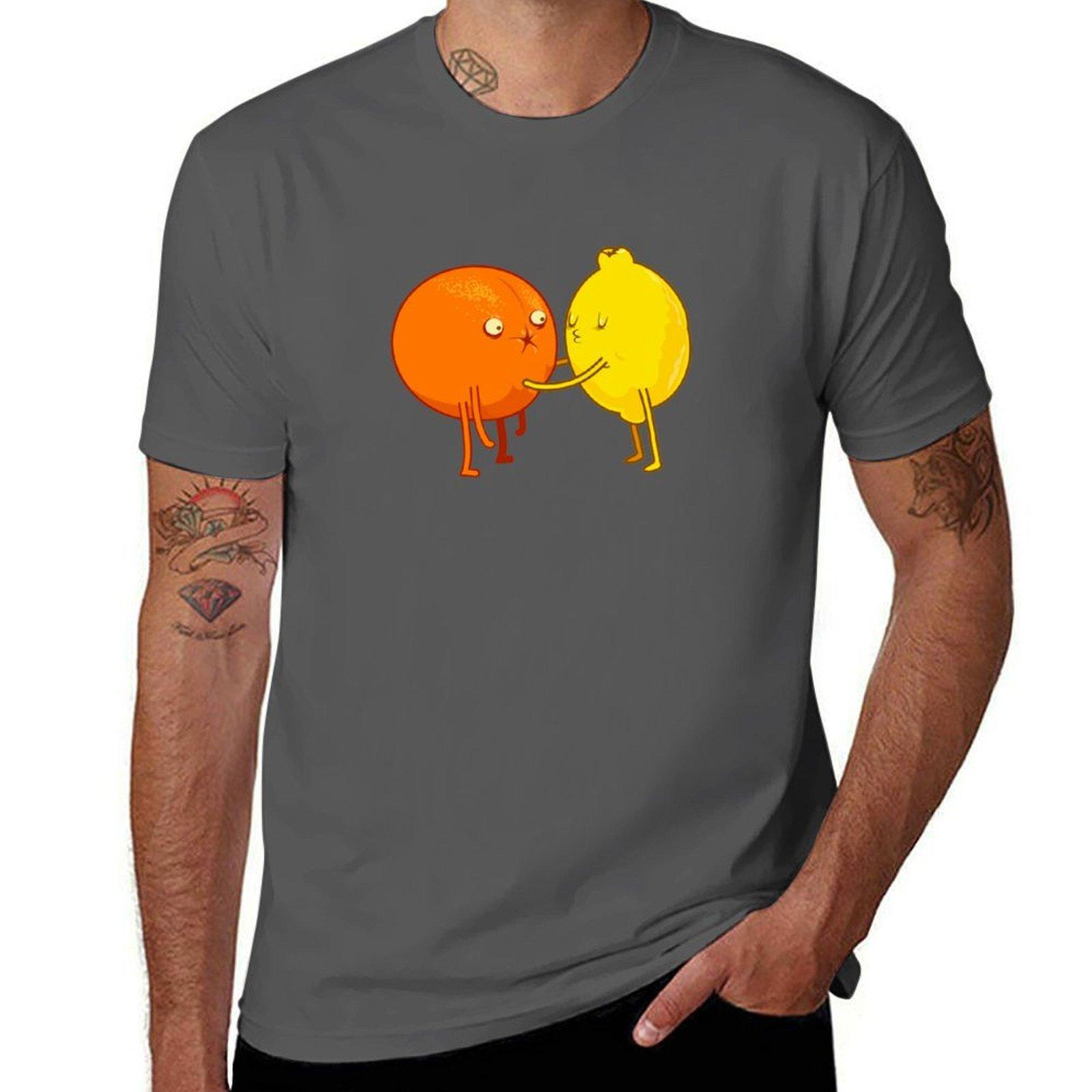 

Кислая футболка мужская футболка хлопок смешные футболки темный юмор аниме футболки для мужчины Футболка 4XL