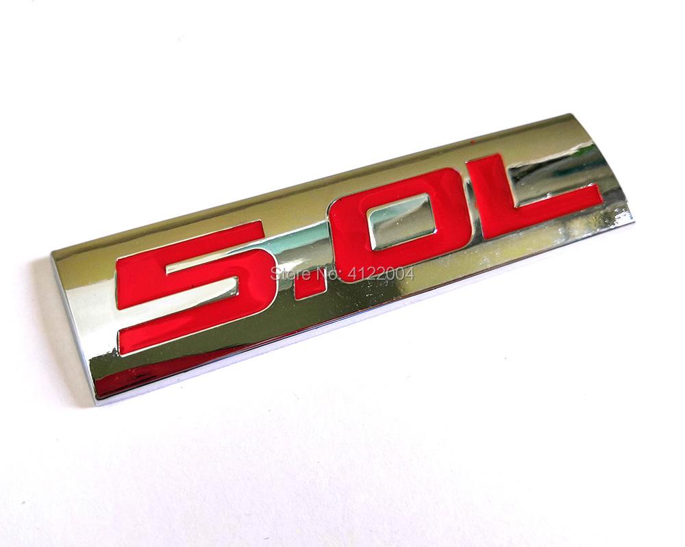 5.0L 5.3L 5.7L Energy Emblem Trunk Sticker Decal For CHEVROLET FORD DODGE TOYOTA HONDA GMC