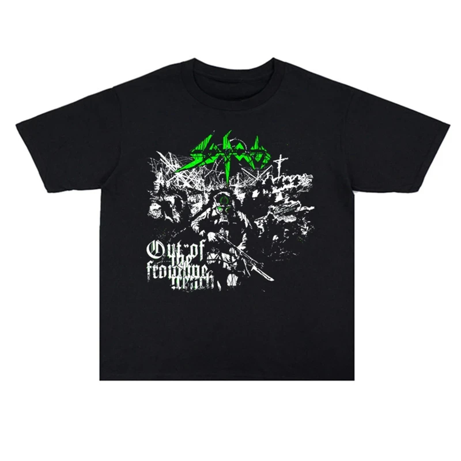 

2025 Summer Rock Band Metal SODOM Band Printed Cotton Loose Men s and Women s T-shirt High Quality Short Sleeve Tee XXXXXL різнокольоровий