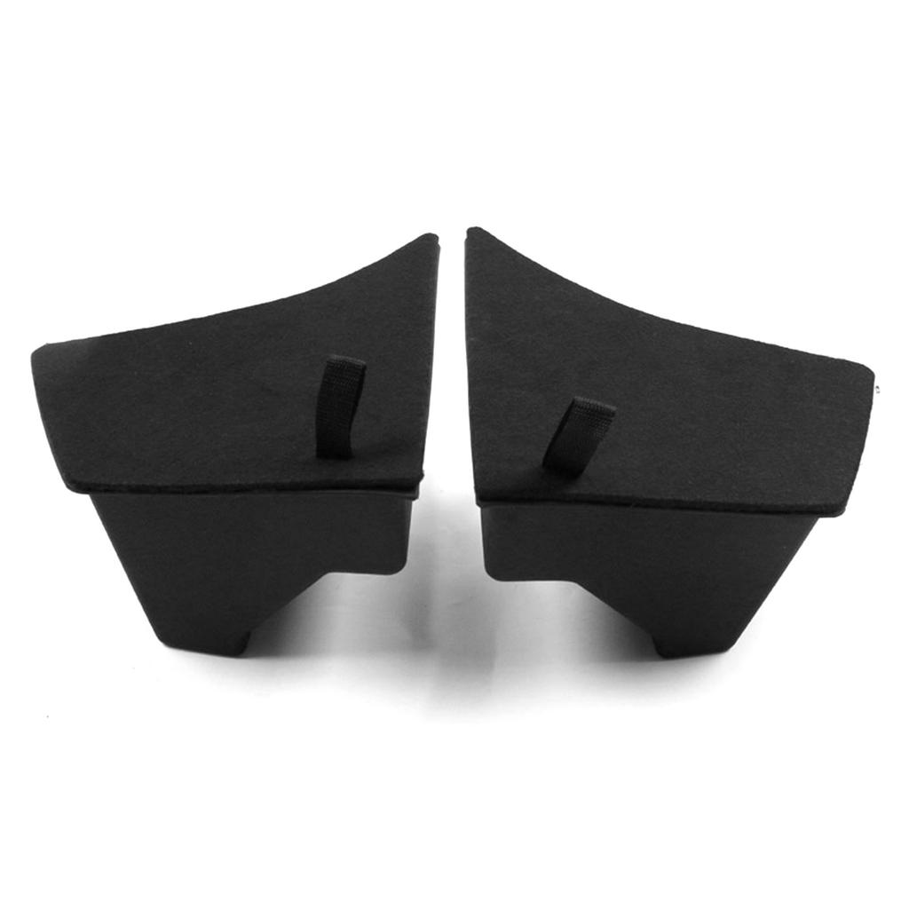 2 stücke Hinten Seite Lagerung Box Trunk Organizer Stamm Lagerung Bins mit Abdeckung Ersatz für Tesla