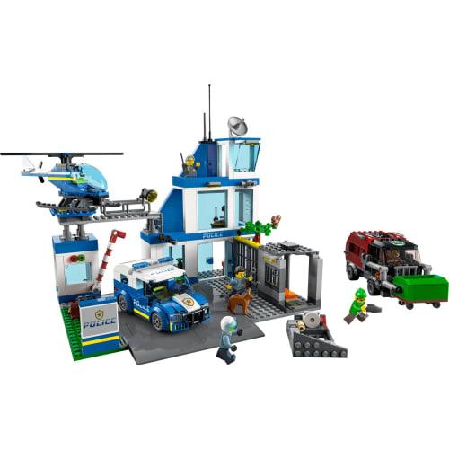 LEGO City Police Station Toy Present Birthday Block Educational Christmas Boys Girls Children 6 Years Old 7 Years Old 8 Years Old 9 Years Old City Bui