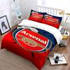 Arsenal-Logo mit Kanone. Bettwäsche-Sets Bettbezug-Sets Bettbezüge Kissenbezüge(1* Bettbezug 2* Kissenbezüge ohne Bettdecke)