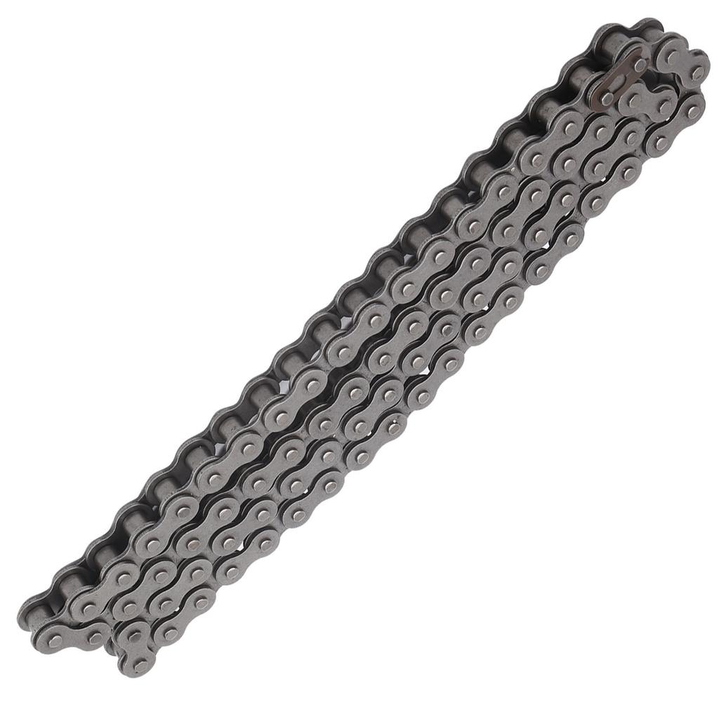530 76 Links Chain Heavy Duty Steel with Chain Connector for Motorcycle ATV Off Roader