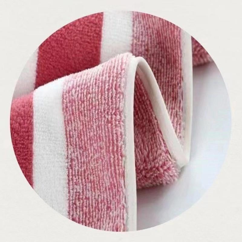 Large Corals Fleece Hand Towel Super Absorbent Thick Bath Towel Comfortable Beach Towel