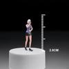 Mini 1/64 Models People Figures Desk Decoration Collectibles Simulation Resin for Scenery Landscape