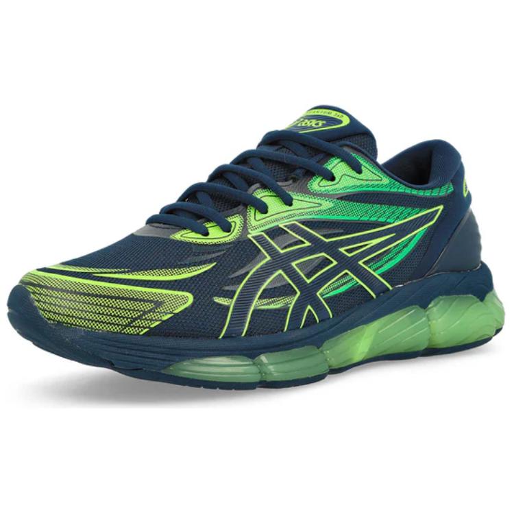 Asics Gel Quantum 360 8 Scarpe da Ginnastica da Uomo Verde Cielo Notturno Blu Verde Illuminato 1203A305-400
