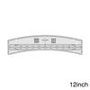 Acrylic Wave Quilt Ruler Easy To Use Good Toughness