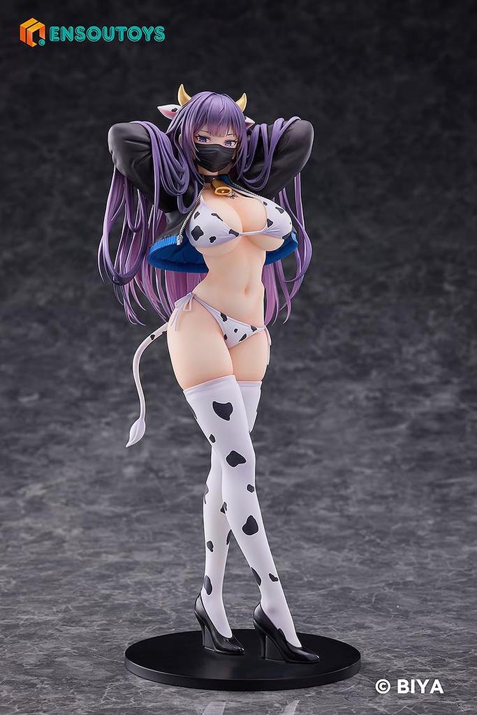 BIYA Original Character Yuna Dairy Cow Scale Plastic Figure Ver. 1/6 Pre-painted (Resale)