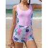 2025 European and American Kids' Swimwear: One-Piece & Two-Piece Sets for Older Children