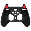 PlayVital Cute Demon Silicone Cover for Xbox Elite Wireless Controller Series Includes Thumb Grip Caps 2, (Black)