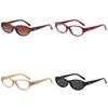 Retro Cat Eye Nonglare Glasses For Adults Ultra Thin Optical Frame For Office Use